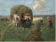 Franz Roubaud The hay card china oil painting artist